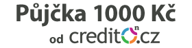 Půjčka 1000 Kč od creditON